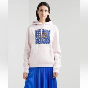 Opening Ceremony Box Logo Hoodie in Pink Salt Sz XS